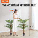 plantes artificielles palmier décoration intérieure avec protection anti basculement
