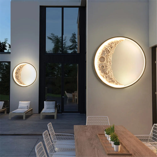 applique murale led ronde post-moderne design pour décoration intérieure