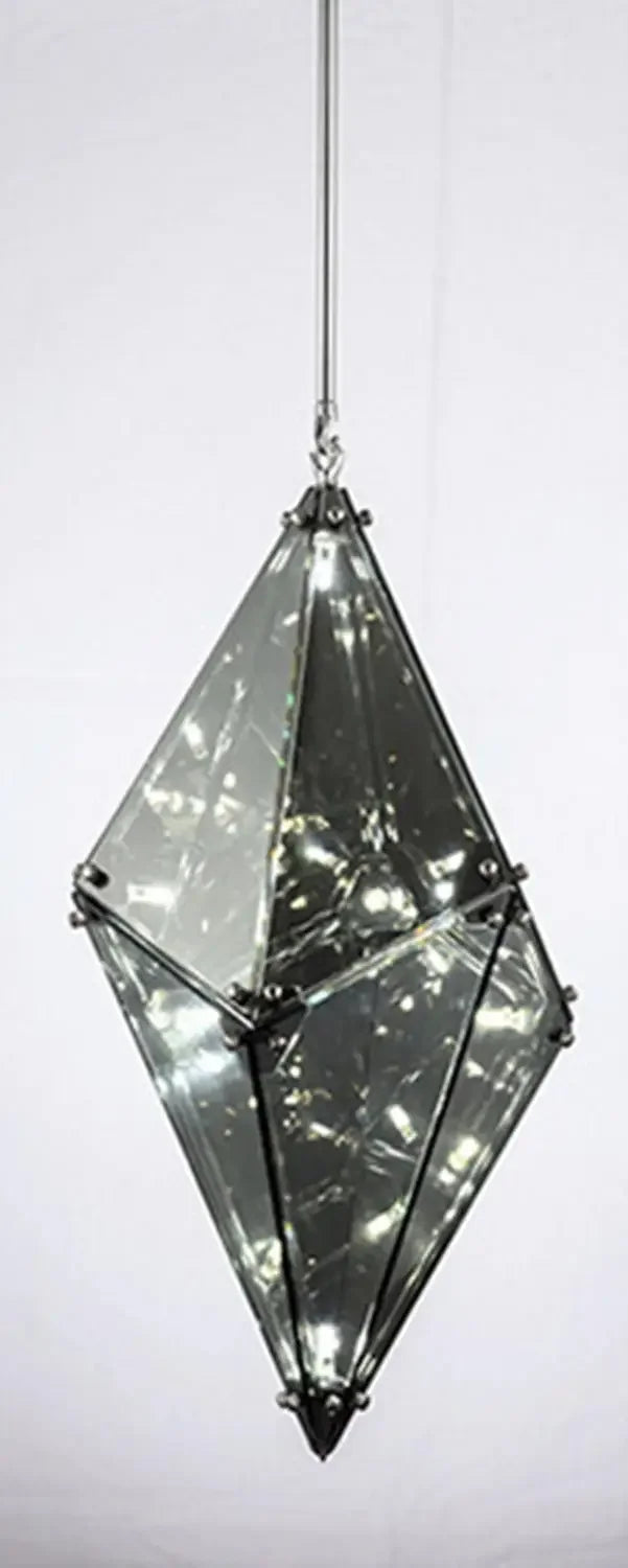 lustres créatifs nordiques design en forme de diamant minimalistes modernes