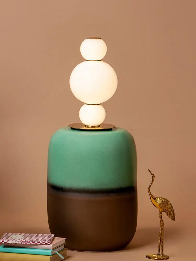 lampadaire en verre design éclairage moderne pour intérieur décoratif - vue 3 sur 11