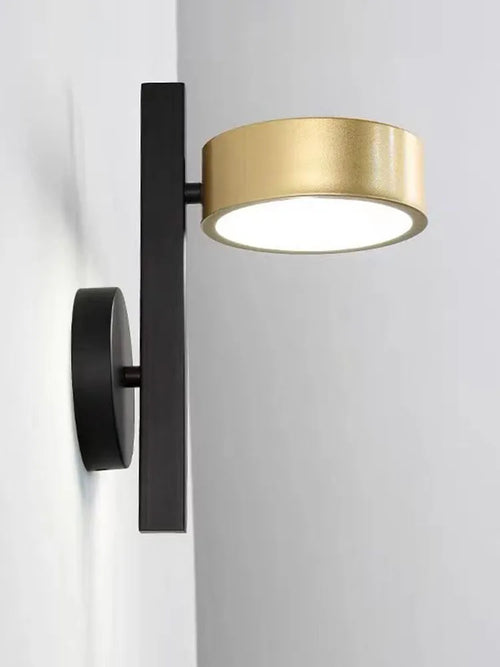 Nordic Creative Bedroom, Bedside Lamp Wall Lamp Personalized and Simple Hallway Entrance Wall Lamp Modern and Simple Living Room - vue 2 sur 7
