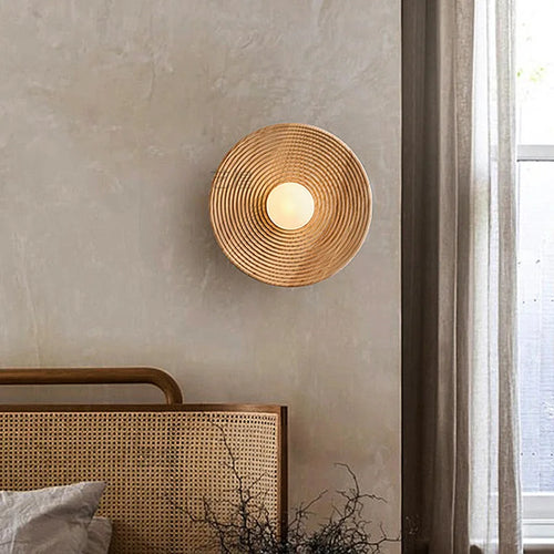 applique murale en bois nordique pour décoration intérieure