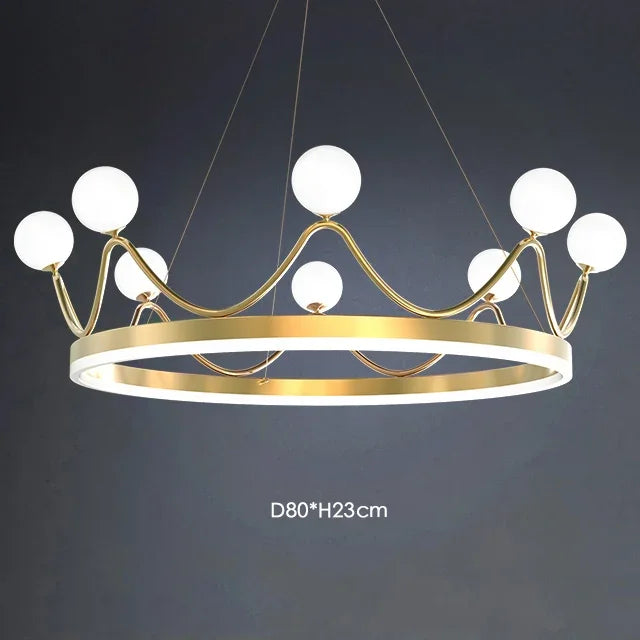 lustre moderne à led design pour intérieur élégant - vue 8 sur 8