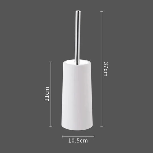 brosse de toilette de luxe avec support doré pour salle de bain - vue 10 sur 10