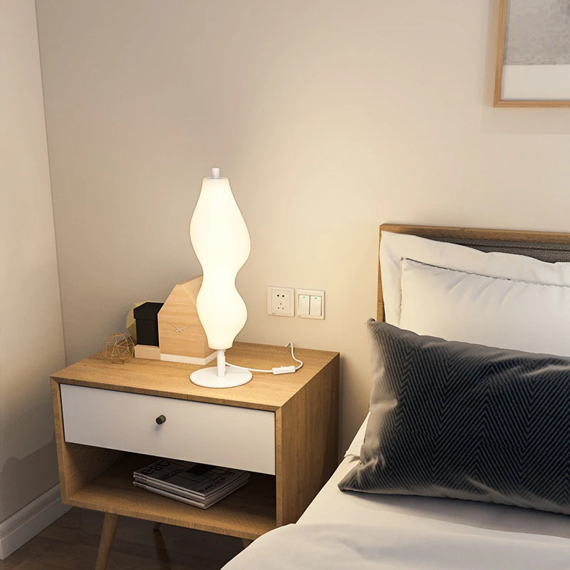 lampadaire design nordique moderne led créatif sur pied - vue 3 sur 8