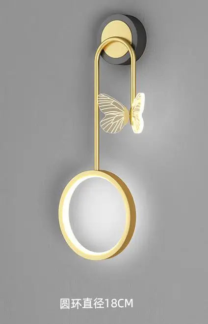applique murale à led design nordique pour éclairage créatif intérieur - vue 10 sur 12