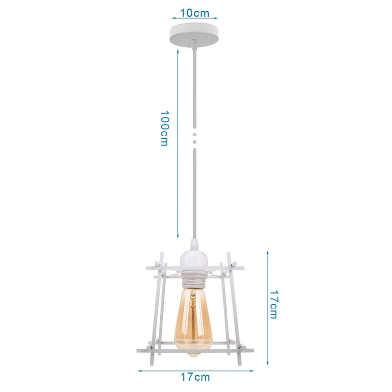 suspension rétro industrielle style loft vintage pour intérieur