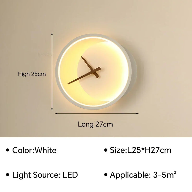 applique murale moderne à led pour décoration intérieure élégante