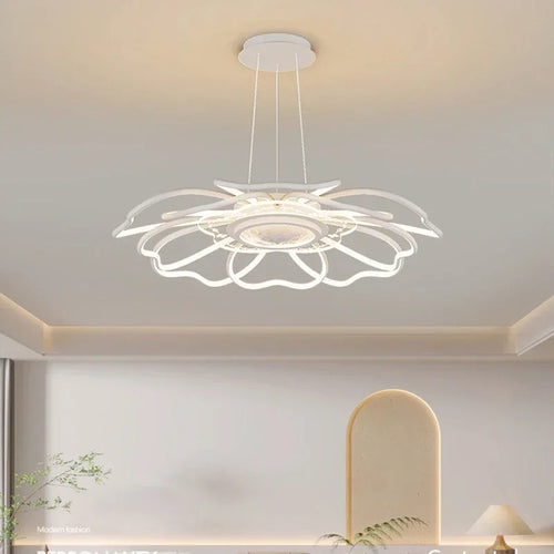 suspension moderne à led pour décoration intérieure élégante - vue 3 sur 30