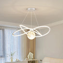 Lustre led arrondi pour décoration intérieure