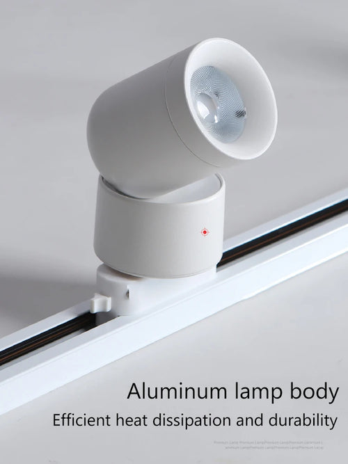 led éclairage sur rail pour magasin foco projecteur - vue 5 sur 13