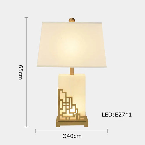 lampe de table rétro en tissu pour décoration intérieure - vue 10 sur 21