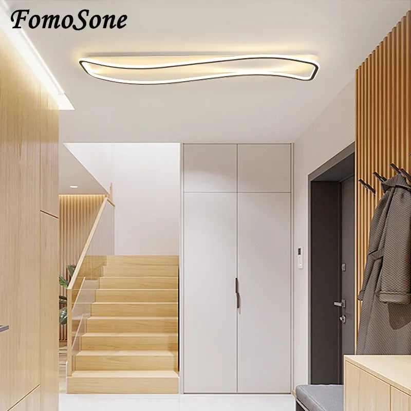 Lustre LED moderne intérieur salon chambre allée