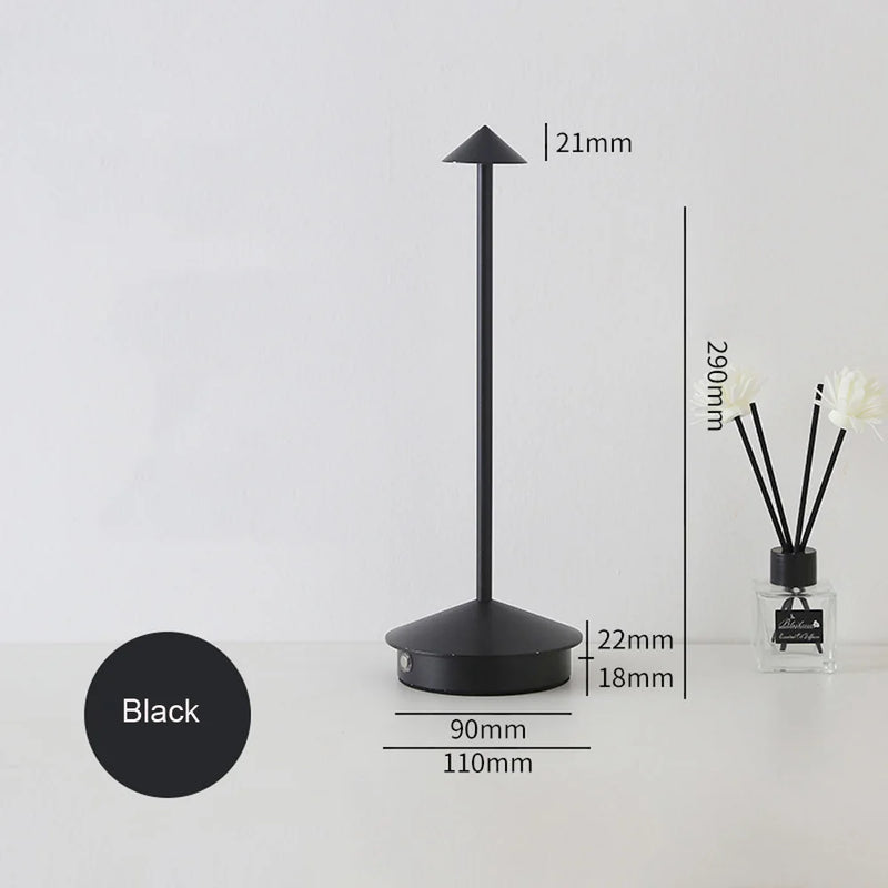 lampe de Table créative LED veilleuse USB Rechargeable tactile