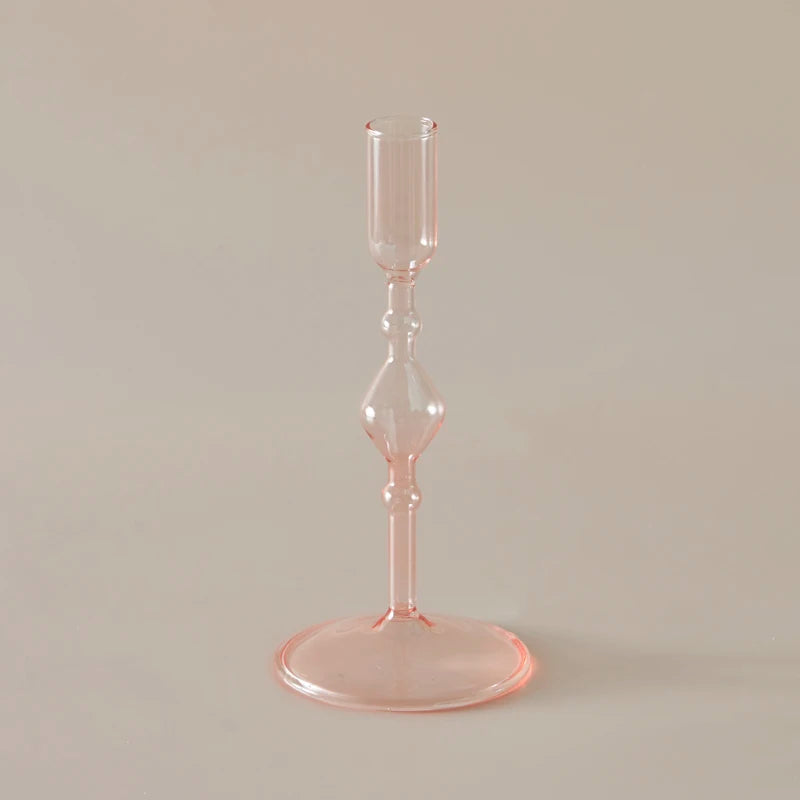 bougeoir en verre pour décoration intérieure créative et élégante - vue 13 sur 18