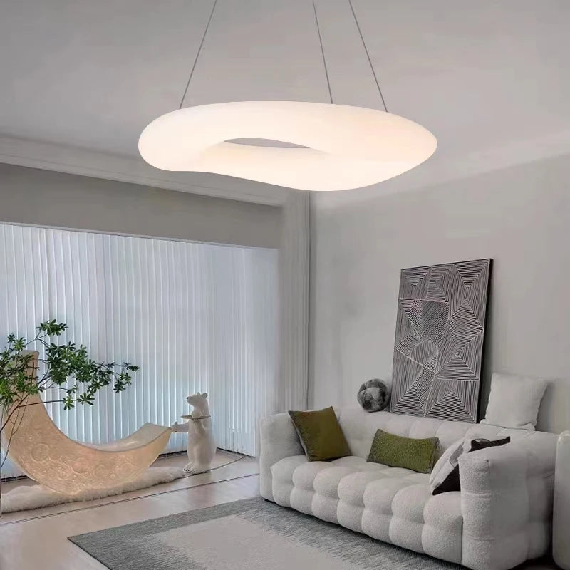 lustre led moderne intelligent pour décoration maison - vue 6 sur 18