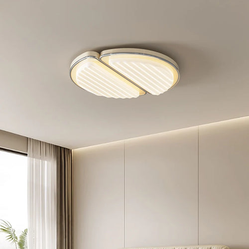 plafonnier led moderne design simple protection yeux et spectre complet - vue 4 sur 12