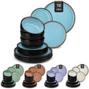 Service de table en ceramique gres style moderne