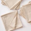 Serviette de table coton lavé vintage lot 12