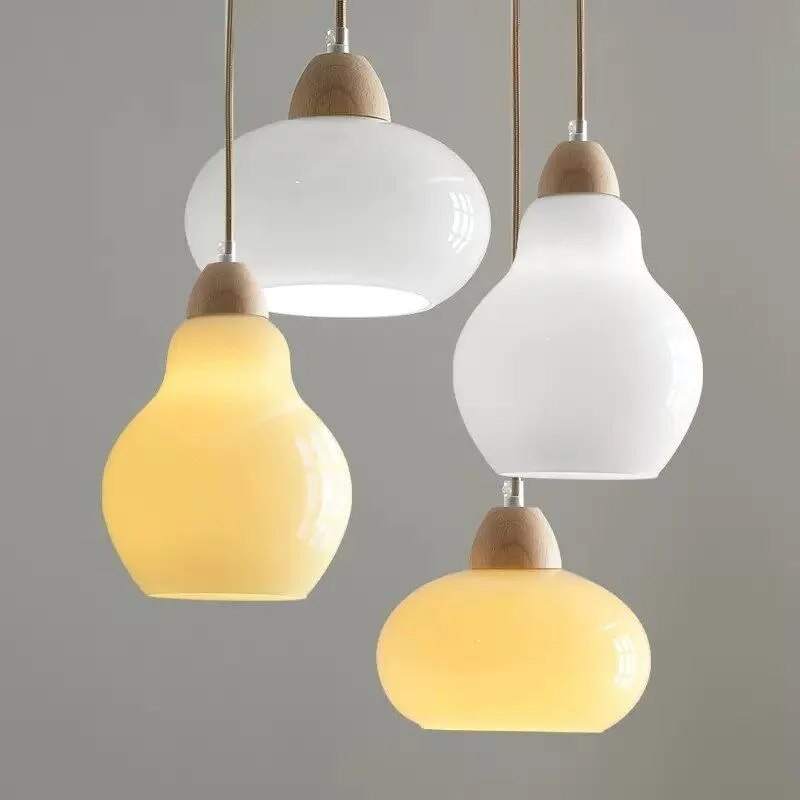 Suspension Nordique LED Bois