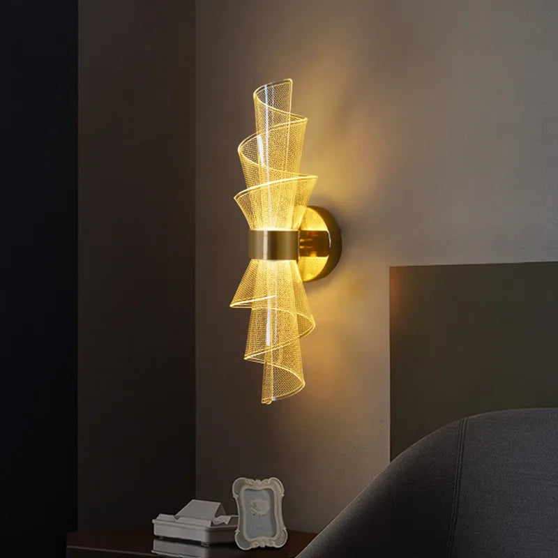 Applique murale LED luxe nordique - vue 2 sur 9