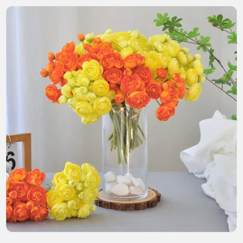 bouquet de roses artificielles pour décoration de balcon - vue 7 sur 22