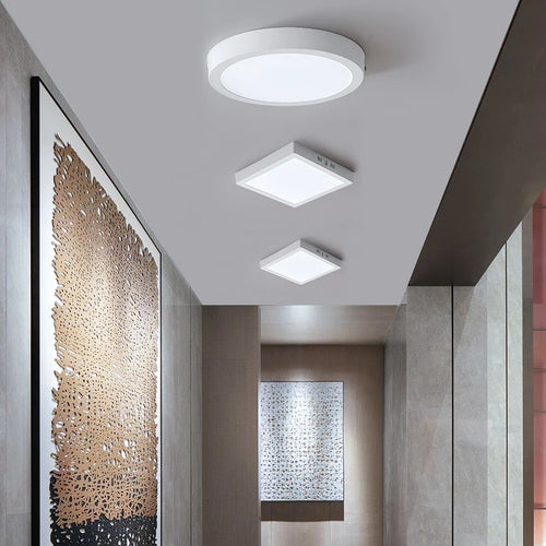 plafonnier led moderne décoratif avec éclairage rgb - vue 5 sur 17
