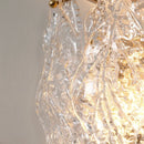 applique murale moderne luxe en verre design doré à led