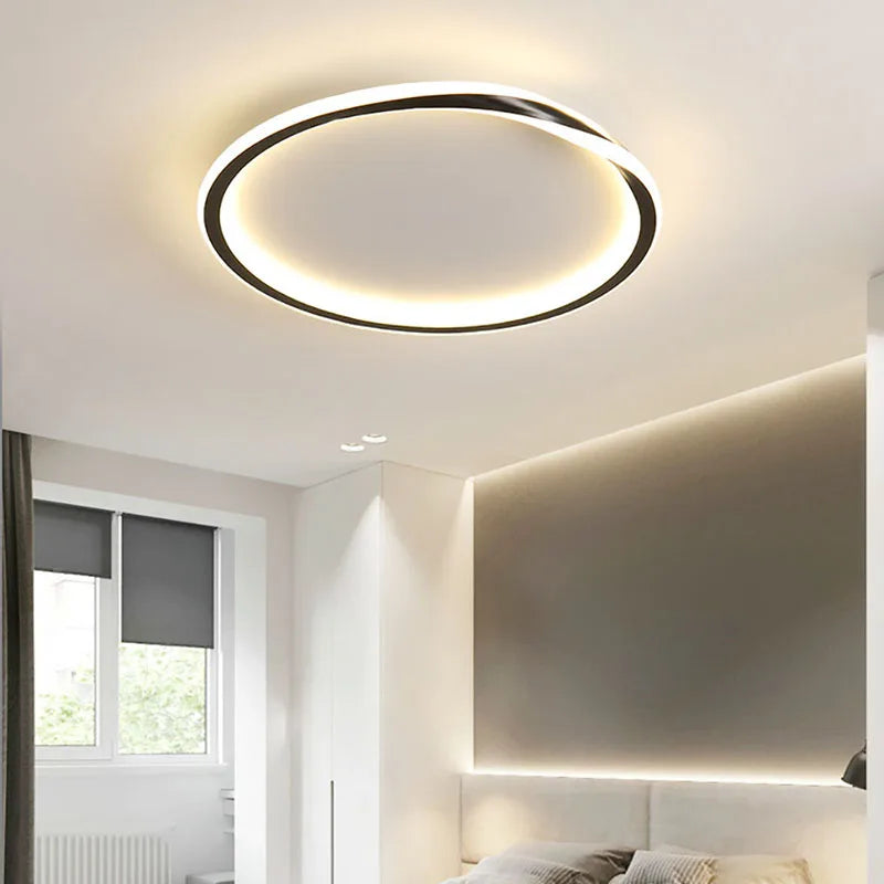 plafonnier led moderne pour décoration intérieure élégante et contemporaine - vue 7 sur 18