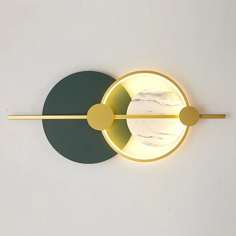 applique murale led nordique de luxe pour hôtel