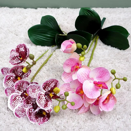 fleurs artificielles orchidées papillon pour décoration de mariage - vue 5 sur 13