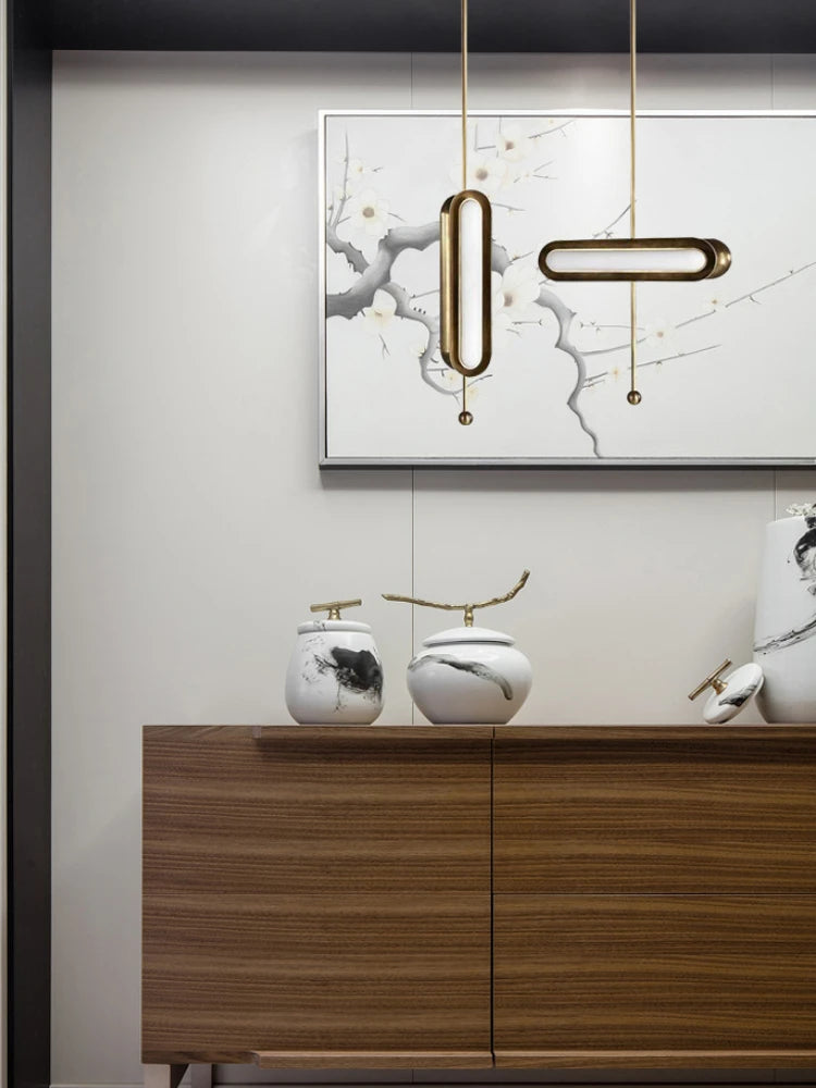suspension minimaliste créative pour éclairage moderne et élégant