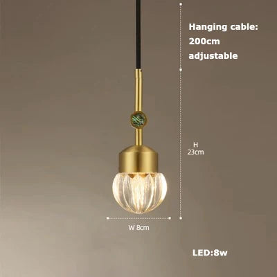 lustre suspendu à led pour un éclairage moderne et élégant - vue 20 sur 25