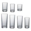 Verres cocktail design épuré résistants chaleur multi formats