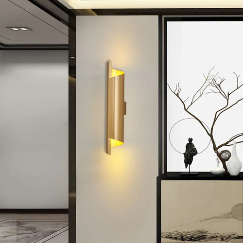 Modern living room background wall lamp, bedroom bedside wall lamp, Nordic creative E27 staircase and corridor lighting fixture - vue 5 sur 13