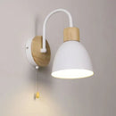 applique nordique moderne macaron avec interrupteur led décoration maison