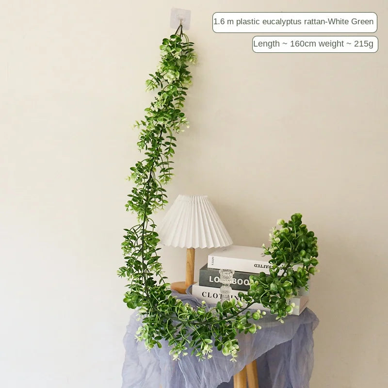 guirlande eucalyptus artificielle pour décoration de mariage et jardin - vue 10 sur 14