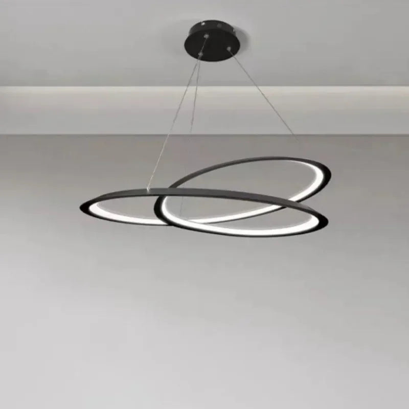 Lustre LED suspendu au design moderne