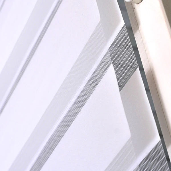 Store enrouleur double couche translucide pour salon chambre - vue 3 sur 6