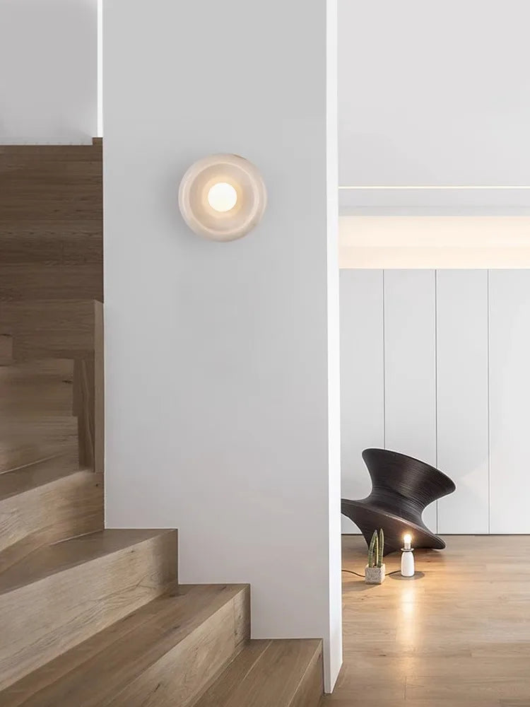 applique murale moderne de luxe en jade pour hôtel et villa - vue 3 sur 11