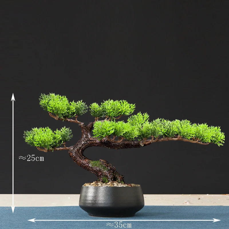 faux arbre bonsaï pour décoration intérieure et aménagement paysager - vue 10 sur 36