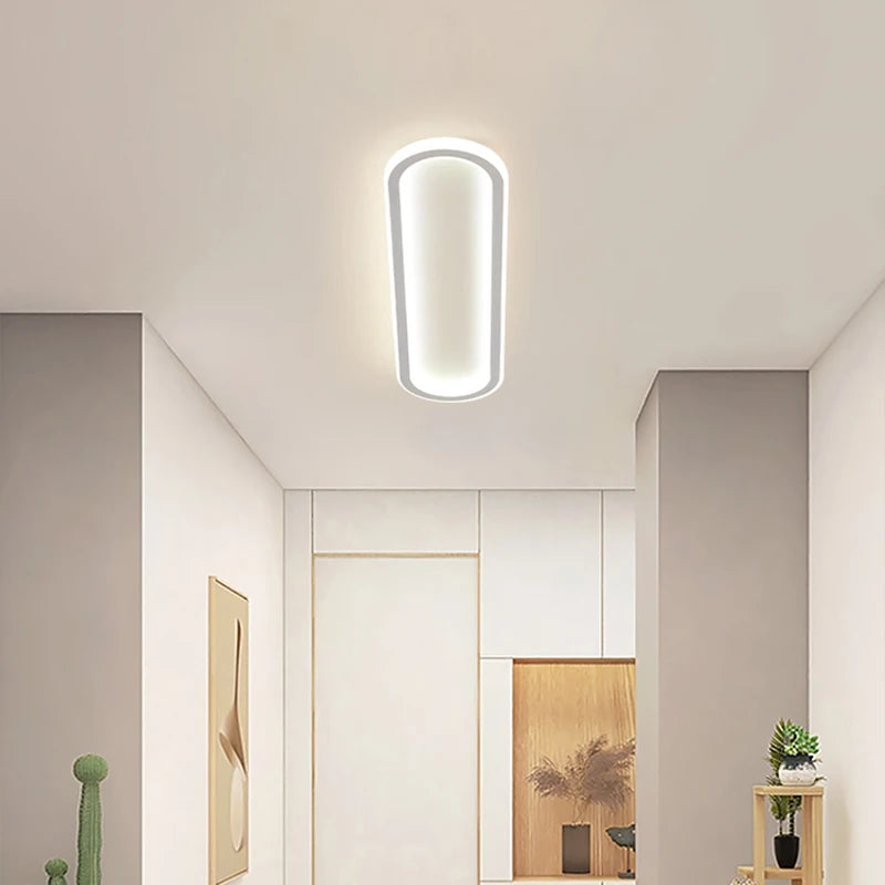 Bande LED moderne plafonniers éclairage intérieur pour chambre robuste couloir porche salon lampes maison Lustre décorer