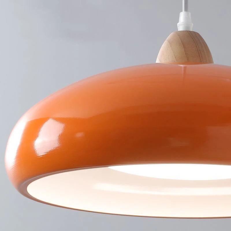 suspension nordiques led en bois massif pour restaurant - vue 6 sur 30