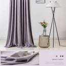 Rideau occultant style retro pour grandes fenetres salon