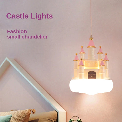suspension créative nuages château pour chambre d'enfants - vue 3 sur 8