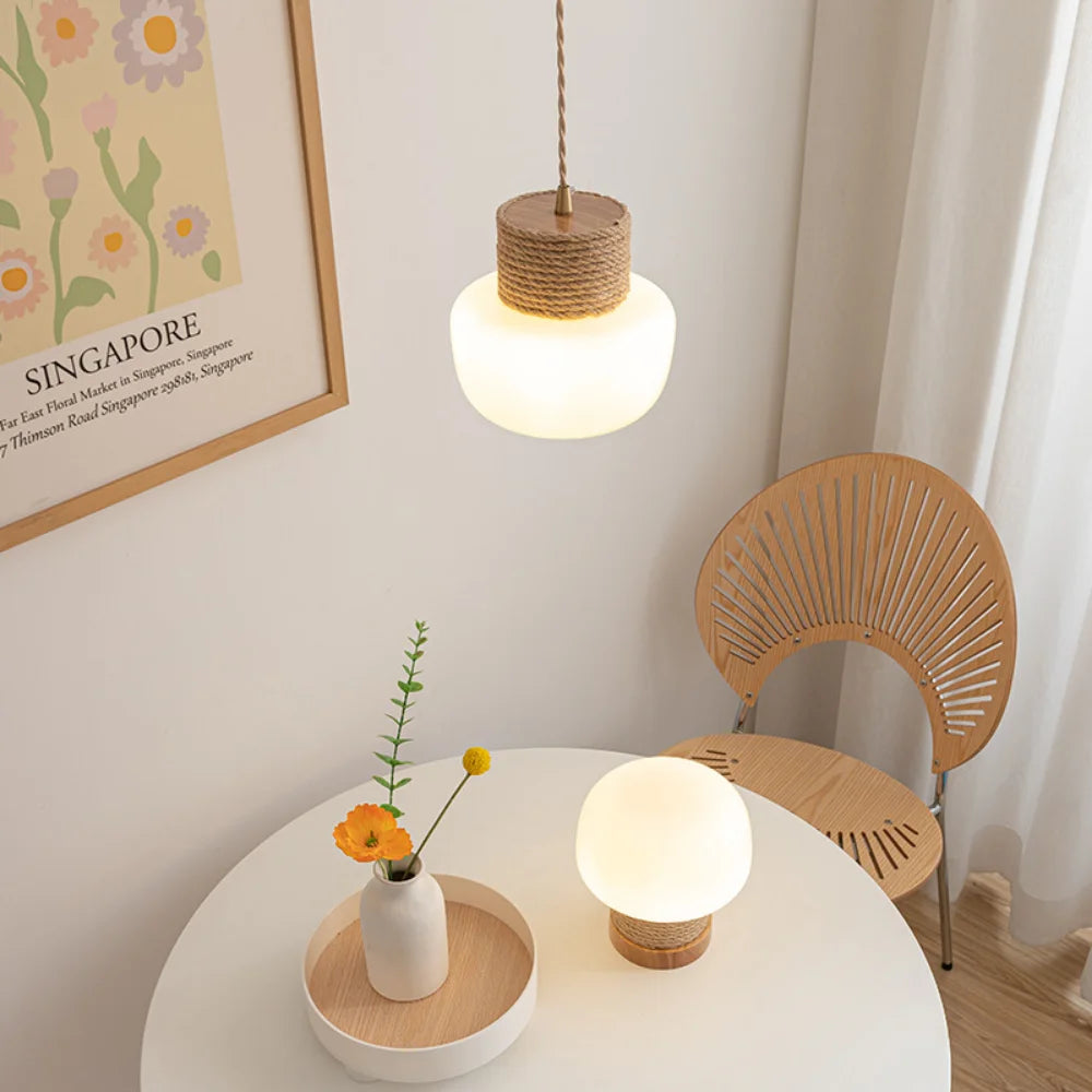 Nordique moderne suspension LED lumières pour salle à manger chambre lustre luminaires intérieur Restaurant Bar décor lampe suspendue - vue 7 sur 7