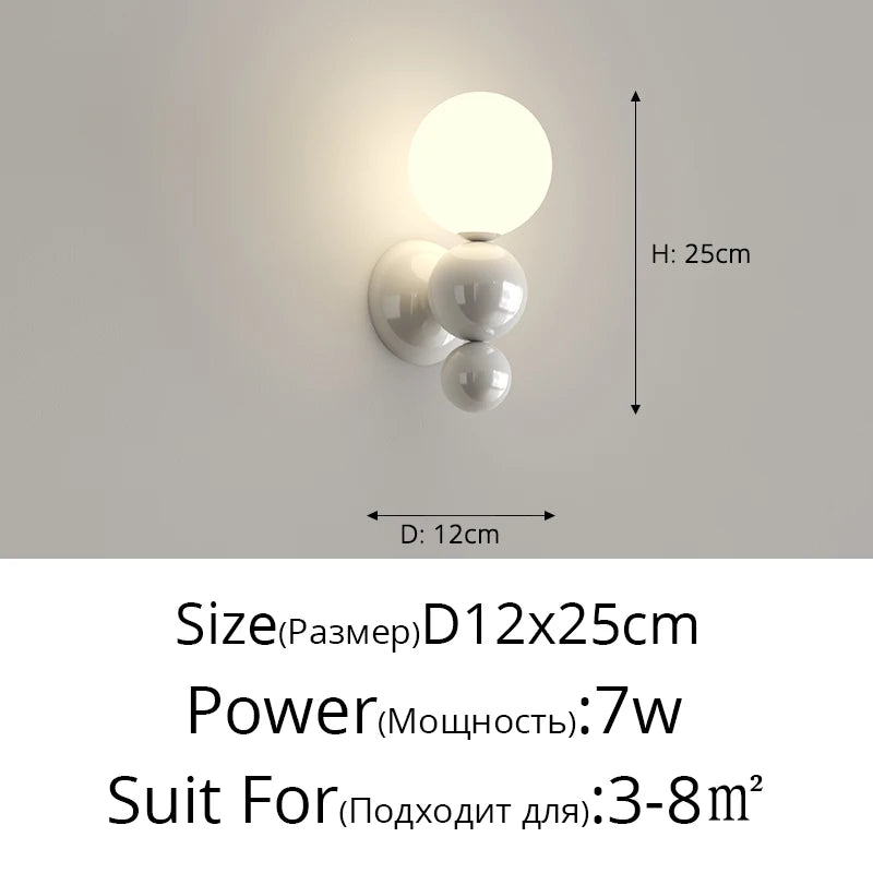 lampe de chevet murale en u anti-lumière bleue minimaliste - vue 15 sur 20