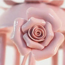 lustre rose pour une ambiance enfantine lumineuse et douce