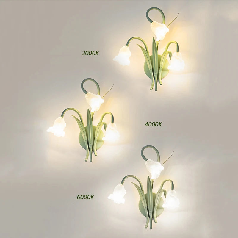Applique murale rétro restaurant vert éclairage led - vue 4 sur 7