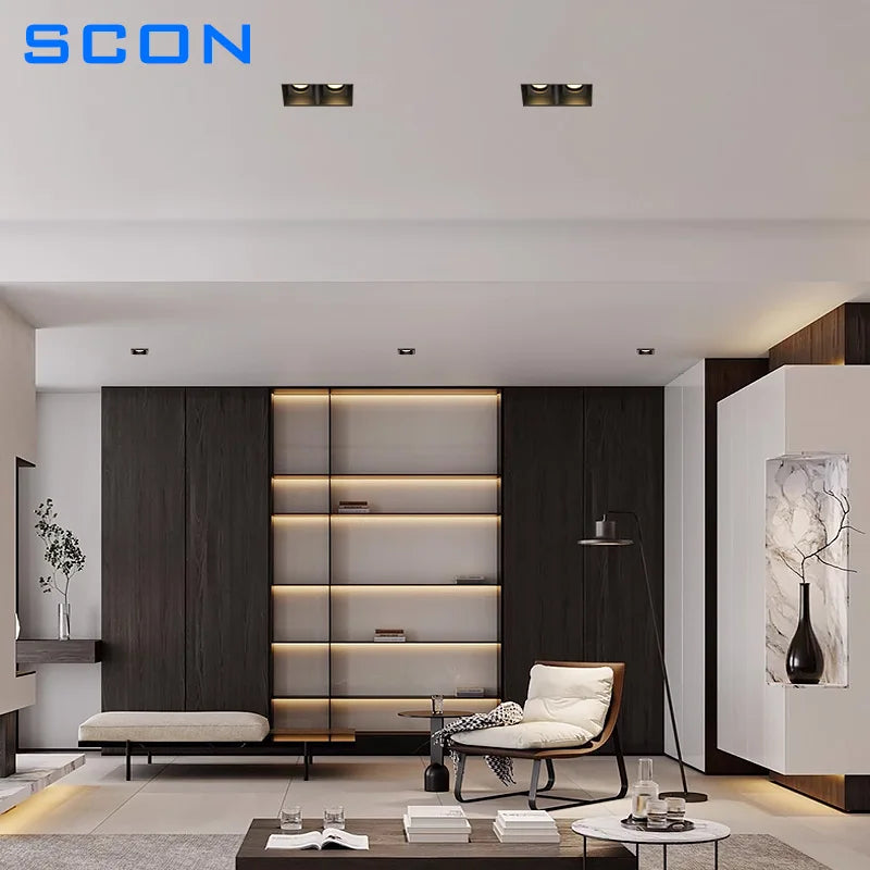 spot encastré design moderne pour éclairage intérieur élégant - vue 10 sur 12